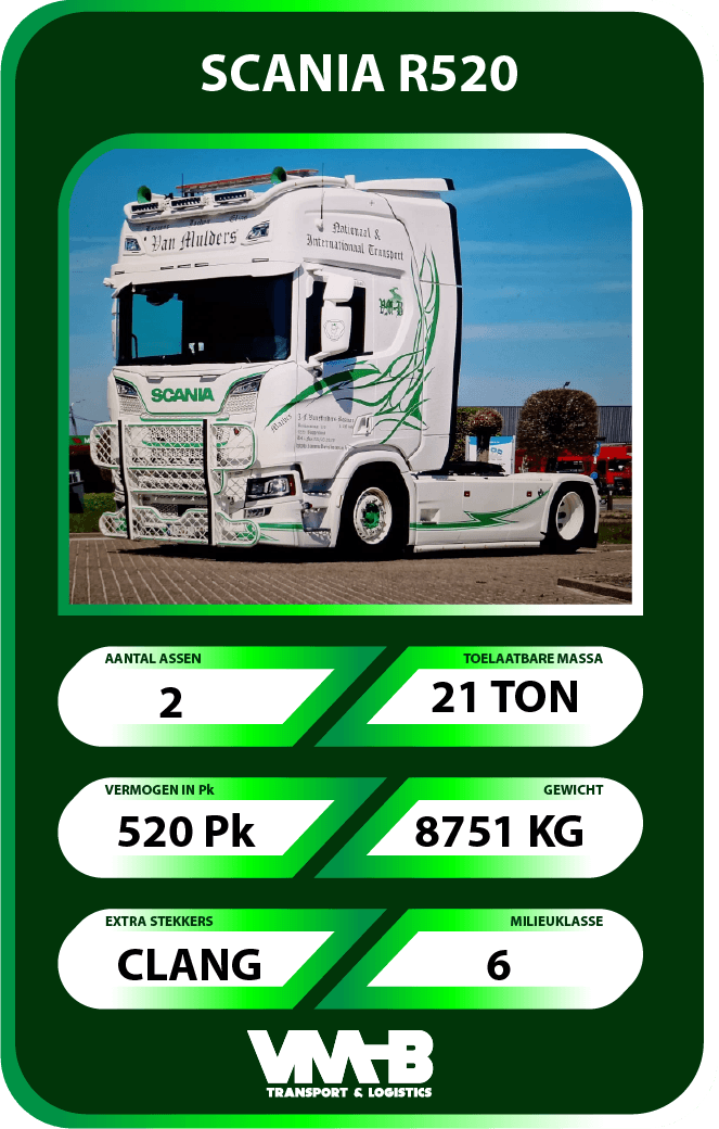 Truck uit vloot 11
