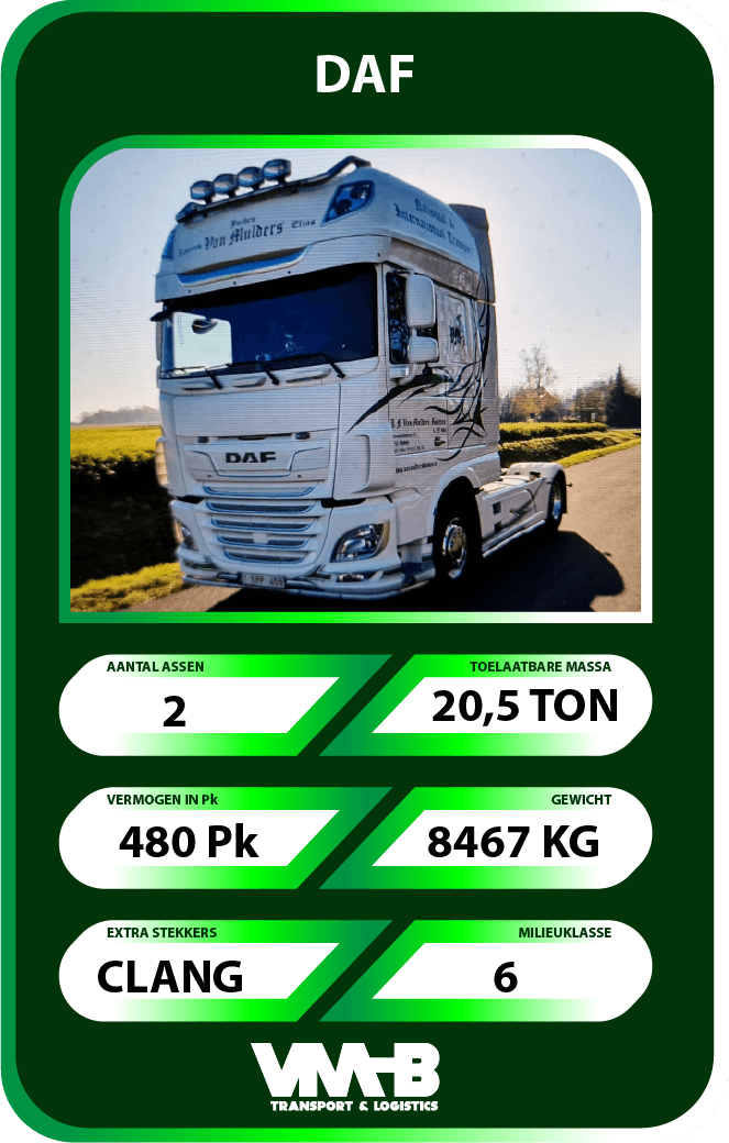 Truck uit vloot 4