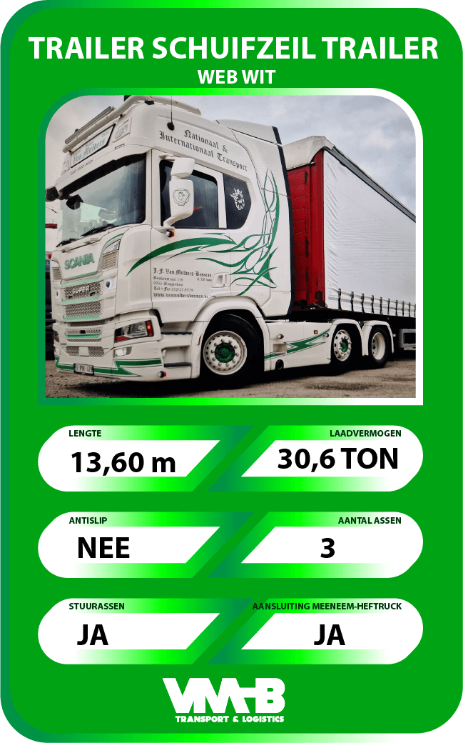 Truck uit vloot 7