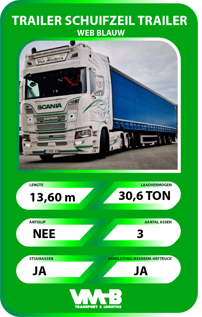 Truck uit vloot 8