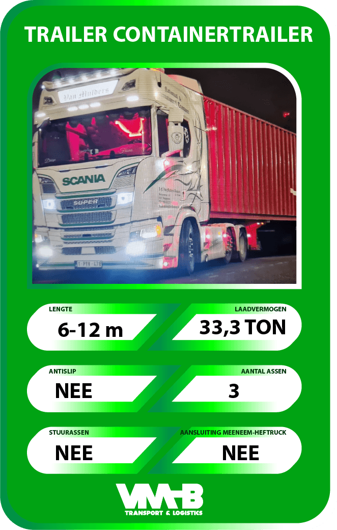 Truck uit vloot 9
